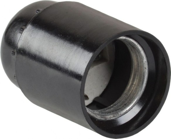 Патрон для лампы IEK Пкб27-04 e27 подвесной, карболитовый (с этикет.) [EPK10-04-01-K01]