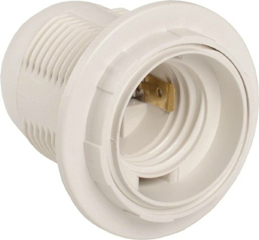 Патрон для лампы IEK Ппл27-04 e27 с кольцом, пластик [EPP11-04-02-K01]