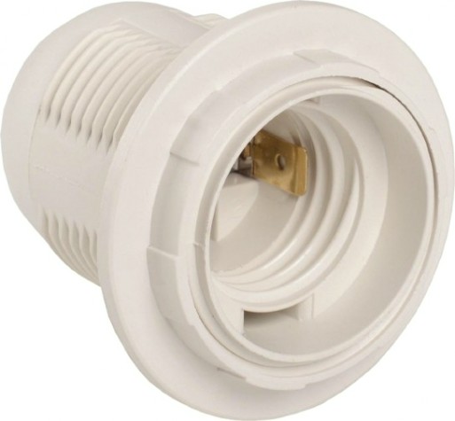 Патрон для лампы IEK Ппл27-04 e27 с кольцом, пластик (с этикет.) [EPP11-04-01-K01]