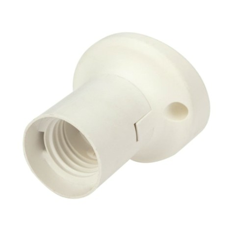 Патрон для лампы REXANT 11-8872 пластиковый настенный Е27 наклонный, белый