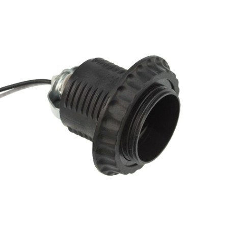 Патрон для лампы REXANT 11-8876 Е27 с проводом 20 см черный