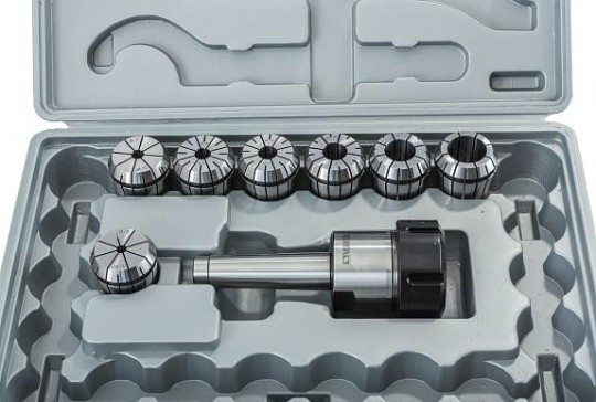 Патрон для зажимных цанг с цангами JET JE50000180 MK-3, D-6,8,10,12,16,20,25 мм, [50000180]