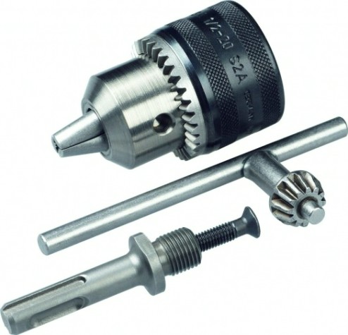 Патрон ключевой для дрели BOSCH 13мм 1/2" + адаптер SDS-Plus [2607000982]