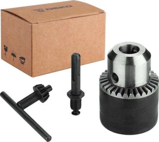 Патрон ключевой для дрели DEKO CH01 и перфоратора с адаптером sds+; 1/2-20 мм; 1,5-13 [065-0798]