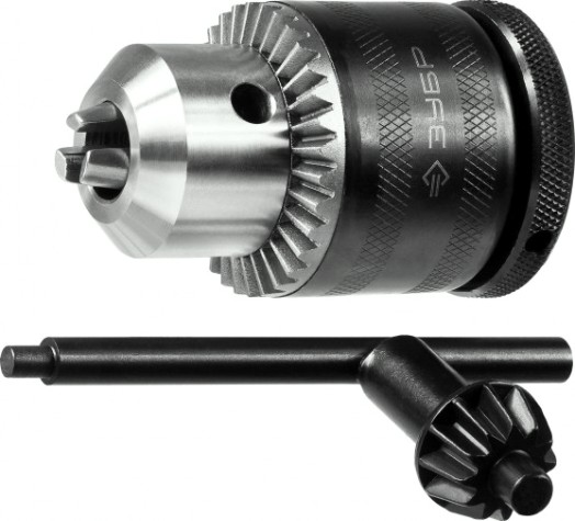 Патрон ключевой для дрели ЗУБР ПРОФЕССИОНАЛ ударный 13мм, посадочная резьба 1/2" [29082-13-1/2_z02]