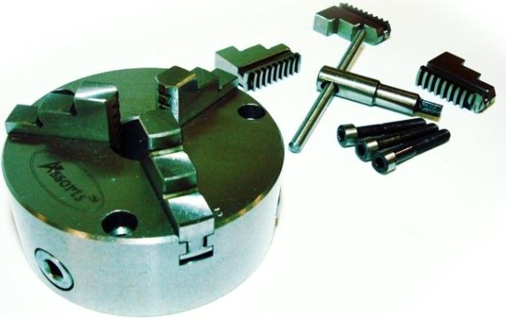 Патрон токарный Visprom 0010 3-х кулачковый, 125мм для поворотного стола HV6