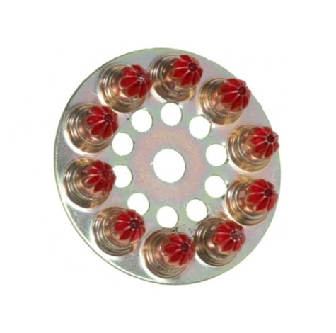 Патроны монтажные GNG 6.3 х10 мм (уп.100 шт.) красные в барабане GNPD6310R [GNPD6310R]