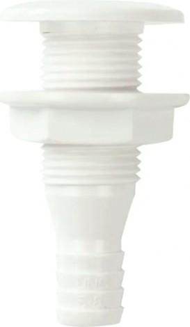 Патрубок водосброса SEAFLO 16 мм, белый [SFDS1-0625-01]