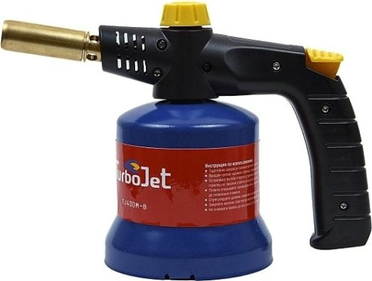 Паяльная лампа TurboJet TJ400M-В с пьзоподжигом (регулятор пламени) [TJ400M-B]