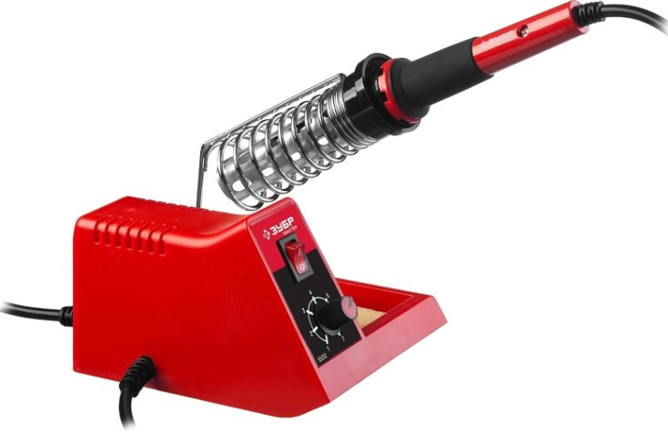 Паяльная станция аналоговая ЗУБР МАСТЕР 48 Вт 55332 [55332]