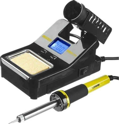 Паяльная станция цифровая STAYER ПРОФИ 48 Вт 55370 [55370]