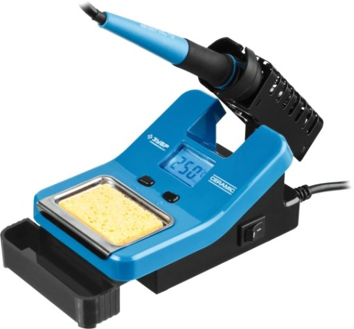 Паяльная станция цифровая ЗУБР ПРОФИ 48 Вт 55334 [55334]