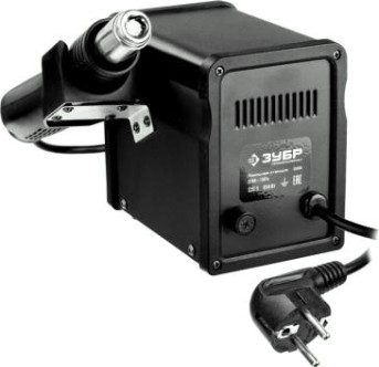 Паяльная станция цифровая ЗУБР ПРОФИ 650 Вт 55350 термовоздушная [55350]