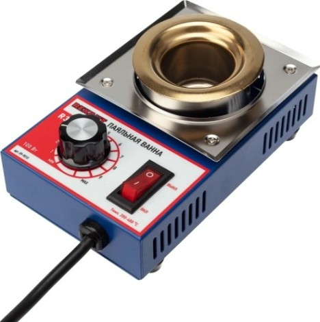 Паяльная ванна REXANT ПВ9010 100 вт, d 38 мм, 200-480 °c [09-9010]