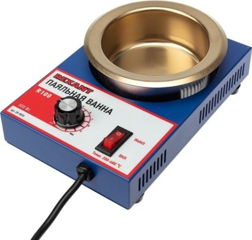 Паяльная ванна REXANT ПВ9070 300 вт, d 100 мм, 200-480 °c [09-9070]