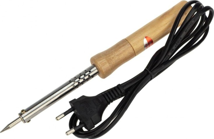 Паяльник Proconnect П0175-4 с деревянной ручкой, серия wood, 40вт, 230в, блист [12-0175-4]