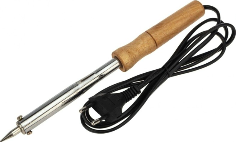 Паяльник Proconnect П0177-4 с деревянной ручкой, серия wood, 80вт, 230в, блист [12-0177-4]