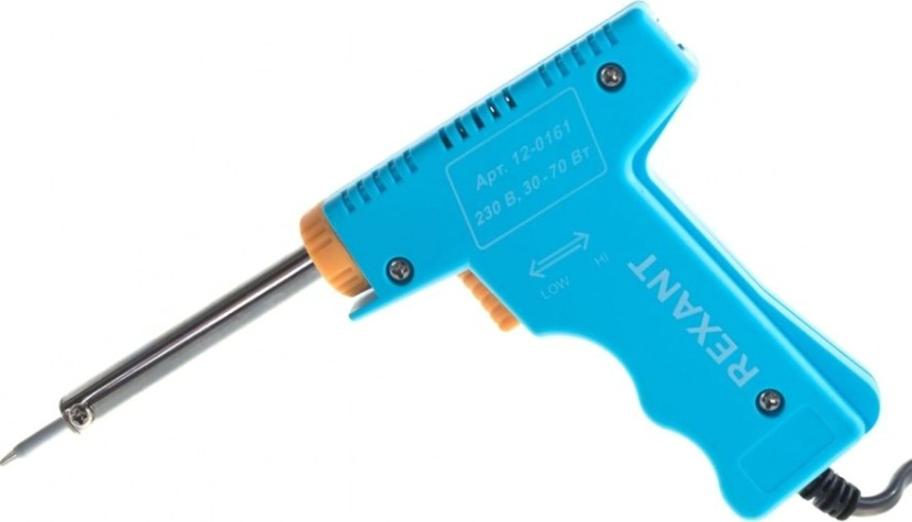 Паяльник REXANT П0161 двухрежимный, серия мастер, 30/70вт, 230в, блистер [12-0161]