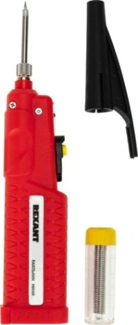 Паяльник REXANT П0181 с керам. нагревателем, серия мини, 8вт, 4,5в, пита [12-0181]