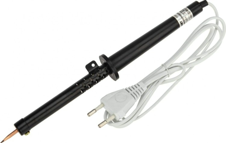 Паяльник REXANT П0240-1 с пластиковой ручкой, серия эпсн, 40вт, 230в, паке [12-0240-1]