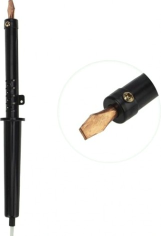 Паяльник REXANT П0280-1 с пластиковой ручкой, серия эпсн, 80вт, 230в, паке [12-0280-1]