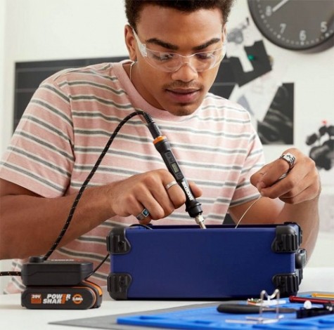 Паяльник-выжигатель аккумуляторный Worx WX744.9 без АКБ и ЗУ [WX744.9]