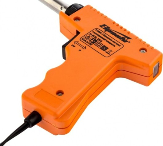 Паяльный пистолет Sparta 25-80 Вт, 220 В с регулировкой мощности [913065]