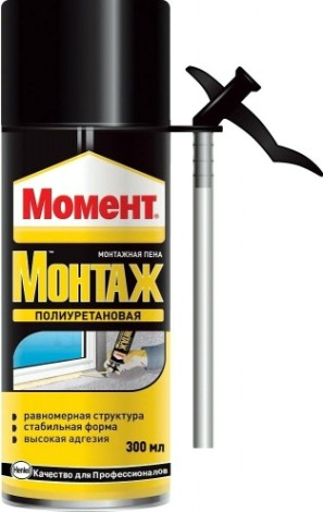 Пена МОМЕНТ Монтаж стандарт (0,3 л) 1668893 Пена МОМЕНТ Монтаж стандарт (0,3 л) 1668893