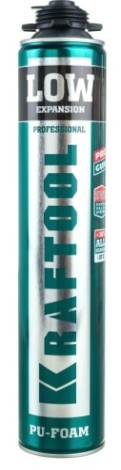 Пена монтажная KRAFTOOL LOW EXPANSION SVS всесезонная [41181_z01]