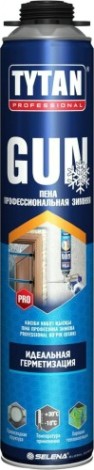 Пена монтажная Tytan GUN профессиональная, всесезонная (750мл) [тов-203237]