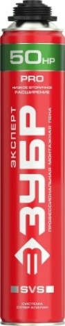 Пена монтажная ЗУБР PRO HP профессиональная, всесезонная (800 мл) [41148]