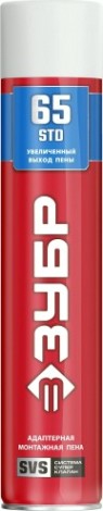 Пена монтажная ЗУБР STD 65 стандарт, всесезонная (750 мл) [41144]