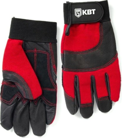 Перчатки электромонтажника КВТ С-33 размер L [75387]