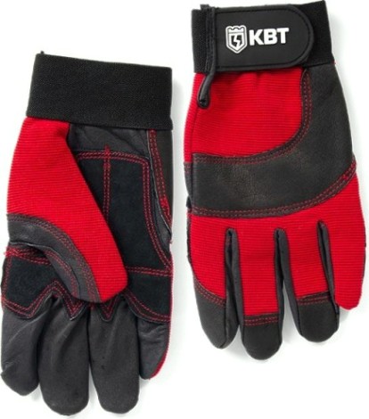 Перчатки электромонтажника КВТ С-33 размер M [75382]