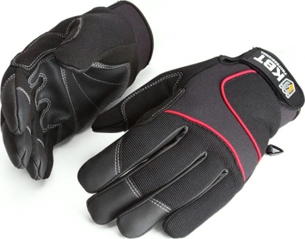 Перчатки электромонтажника КВТ С-35 размер ХL [78453]