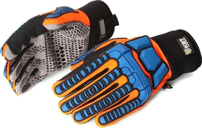 Перчатки электромонтажника КВТ С-37 размер L [78457]