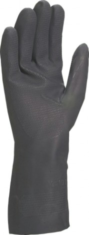Перчатки неопреновые Delta Plus VE509 с хловповым напылением, размер 7 [VE509NO07]