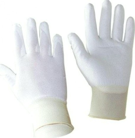 Перчатки нейлоновые - "СОФТТАЧ УАЙТ" с полиуретановым покрытием, р-р 8 [3113-NPU-S-1]