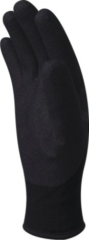 Перчатки с полимерным покрытием Delta Plus HERCULE VV750 утепленные цвет черный размер 10 [VV750NO10]