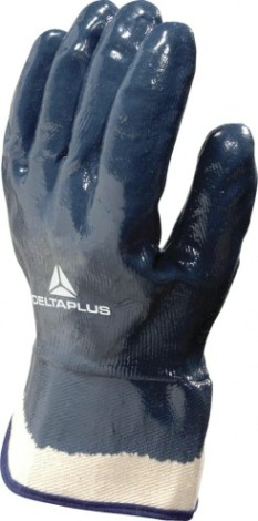 Перчатки с полимерным покрытием Delta Plus NI175 крага, цвет синий, размер 10 [NI17510]