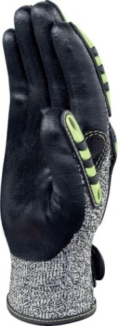 Перчатки трикотажные антипорезные Delta Plus EOS NOCUT VV910 с нитриловым покрытием, размер 10 [VV910JA10]