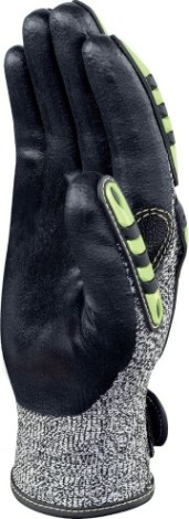 Перчатки трикотажные антипорезные Delta Plus EOS NOCUT VV910 с нитриловым покрытием, размер 11 [VV910JA11]