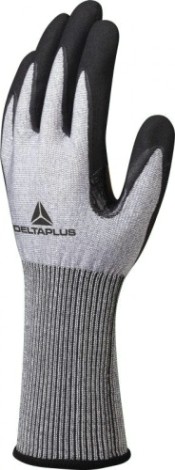 Перчатки трикотажные антипорезные Delta Plus VENICUTC01 с нитриловым покрытием, размер 9 [VECUTC01GR09]