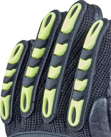 Перчатки трикотажные антивибрационные Delta Plus NYSOS VV904 размер 11 [VV904JA11]