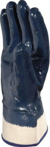 Перчатки трикотажные Delta Plus NI175 с нитриловым покрытием, размер 9 [NI17509]