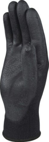Перчатки трикотажные Delta Plus VE702PN с полиуретановым покрытием, размер 7 [VE702PN07]