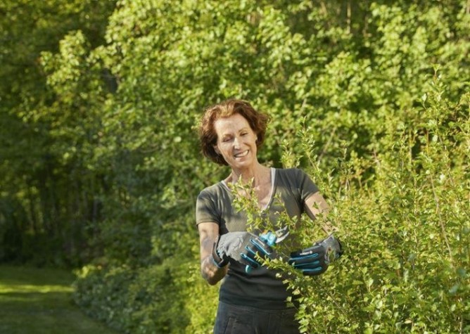 Перчатки трикотажные GARDENA 11530-20.000.00 для ухода за кустарниками, размер m