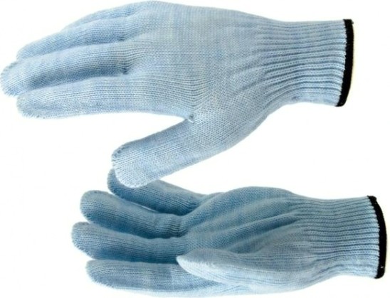 Перчатки трикотажные СИБРТЕХ акрил, цвет: зенит оверлок. [68656]