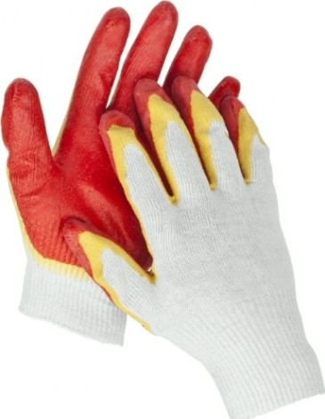 Перчатки трикотажные STAYER с двойным латексным обливом 11409-XL [11409-XL]