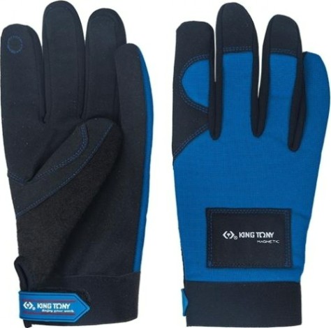 Перчатки универсальные KING TONY 9TH45-XL с магнитными вставками, размер xl Перчатки универсальные KING TONY 9TH45-XL с магнитными вставками, размер xl